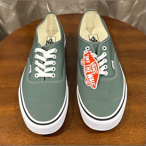 Vans Other - Men’s Van Authentic Color Theory Duck Green sneakers - NWT - Size: 12